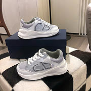 Okify Dior White Sneakers for children 26-35 17410 - 2