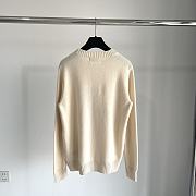 Okify Ralph Lauren women's knitted cashmere apricot bear sweater S-L - 4