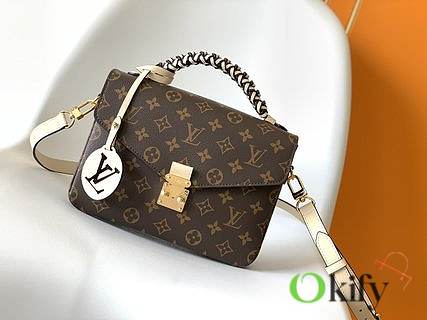 Okify Louis Vuitton Pochette Metis Handbag 25.0 x 19.0 x 7.0 cm M45152  - 1