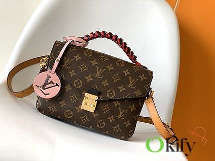 Okify Louis Vuitton Pochette Metis Handbag 25.0 x 19.0 x 7.0 cm M43984  - 1