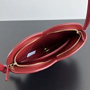 Okify Bottega Veneta Mini Solstice Red Heart 22x18x2 cm - 3