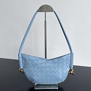 Okify Bottega Veneta Mini Solstice Blue 28*18*5cm - 1