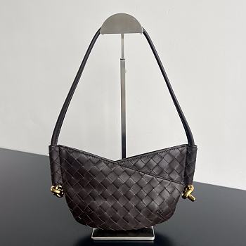 Okify Bottega Veneta Mini Solstice Brown 28*18*5cm