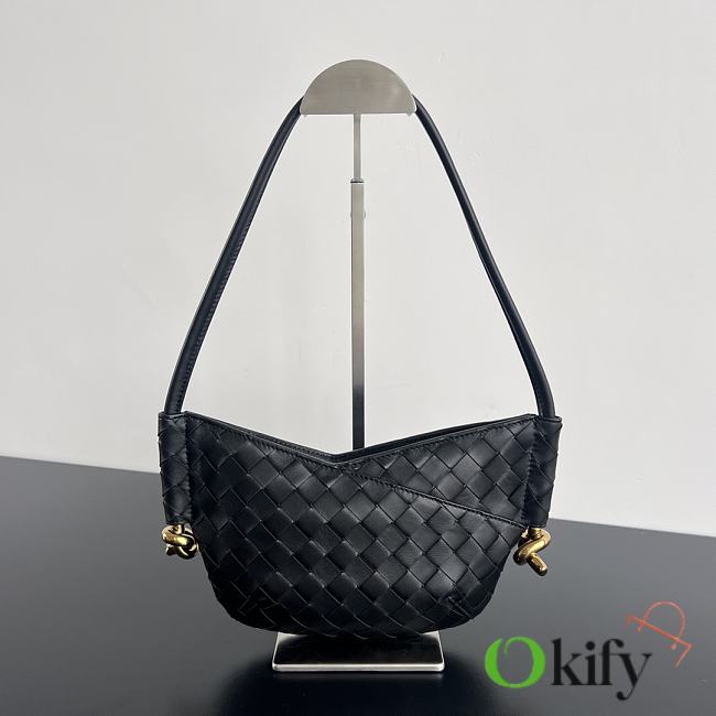 Okify Bottega Veneta Mini Solstice Black 28*18*5cm - 1