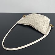 Okify Bottega Veneta Mini Solstice White 28*18*5cm - 2