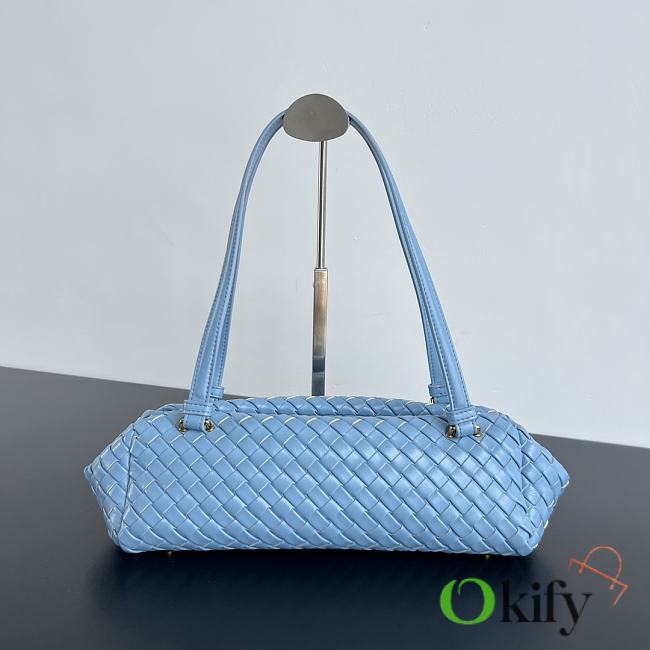 Okify Bottega Veneta Let's Go Shouder Blue Bag 37*13*11.5cm - 1