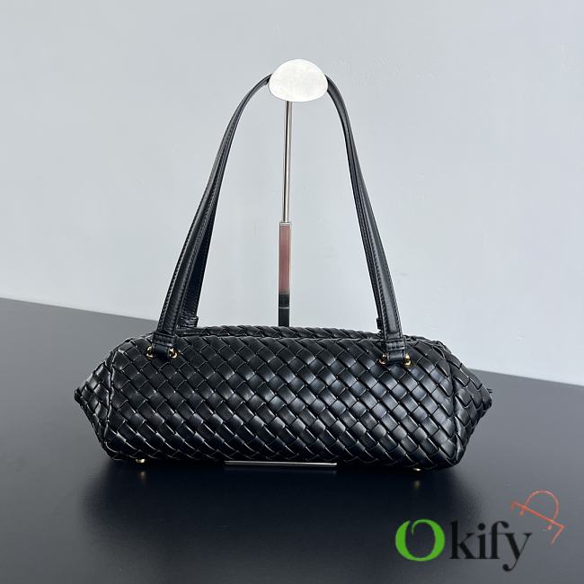 Okify Bottega Veneta Let's Go Shouder Black Bag 37*13*11.5cm - 1