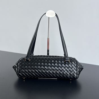 Okify Bottega Veneta Let's Go Shouder Black Bag 37*13*11.5cm