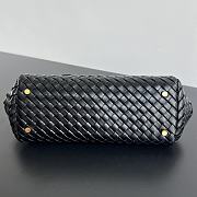 Okify Bottega Veneta Let's Go Shouder Black Bag 37*13*11.5cm - 4