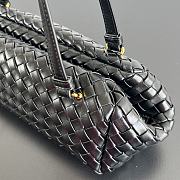 Okify Bottega Veneta Let's Go Shouder Black Bag 37*13*11.5cm - 2