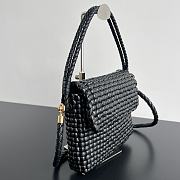 Okify Bottega Veneta Swing Black Bag 25x19x6 cm - 2