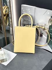 Okify Loewe Standard A5 Tote Apricot Handbag 21-17-6cm - 2