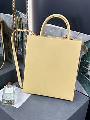 Okify Loewe Standard A4 Tote Apricot Handbag 36-28.5-7.5cm - 4