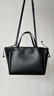 Okify Celine Cabas Triomphe Arc de Black Shopping Bag 22*17*15cm - 2