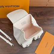 Okify Louis Vuitton Backup Monogram Empreinte White 20x22x14cm M47106 - 3