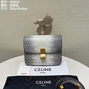 Okify Celine lizard medium classic box flap bag 18.5×15×6cm - 1