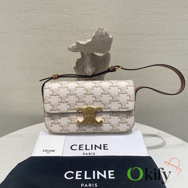 Okify Celine Small Logoprint Shoulder Bag 20×10×4cm - 1