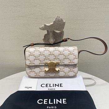 Okify Celine Small Logoprint Shoulder Bag 20×10×4cm