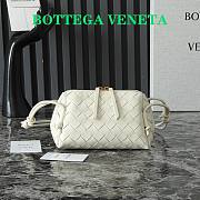 Okify Bottega Veneta Small Loop Camera White Bag 18.5*11.5*8.5cm - 1