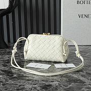 Okify Bottega Veneta Small Loop Camera White Bag 18.5*11.5*8.5cm - 3