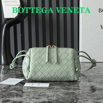 Okify Bottega Veneta Small Loop Camera Green Bag 18.5*11.5*8.5cm