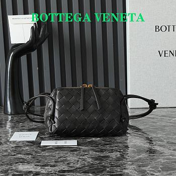 Okify Bottega Veneta Small Loop Camera Black Bag 18.5*11.5*8.5cm