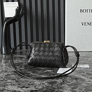 Okify Bottega Veneta Small Loop Camera Black Bag 18.5*11.5*8.5cm - 3