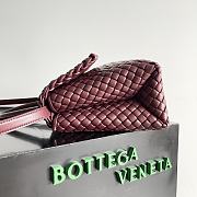 Okify Bottega Veneta Swing Red Bag 25x19x6 cm - 4