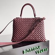 Okify Bottega Veneta Swing Red Bag 25x19x6 cm - 3