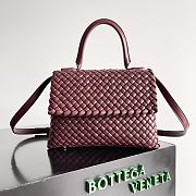 Okify Bottega Veneta Swing Red Bag 25x19x6 cm - 1