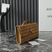 Okify Bottega Veneta Andiamo Clutch Intrecciato suede and leather 31*13*3 cm - 3