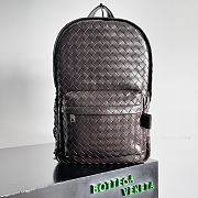 Okify Bottega Veneta Medium Intrecciato Backpack in Fondant Color 46.5*14*30cm - 1