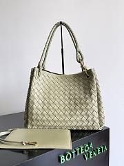 Okify Bottega Veneta Large Parachute Shoulder bag in Travertine Green 30*26*20cm - 1