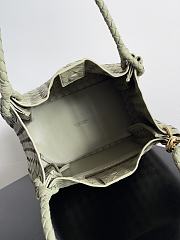 Okify Bottega Veneta Large Parachute Shoulder bag in Travertine Green 30*26*20cm - 3