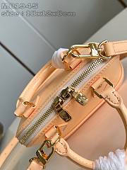 Okify Louis Vuitton Alma BB Nano Handbag in Apricot 18x12x8cm M81945 - 3