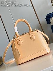 Okify Louis Vuitton Alma BB Nano Handbag in Apricot 23x17x11cm M40301 - 4