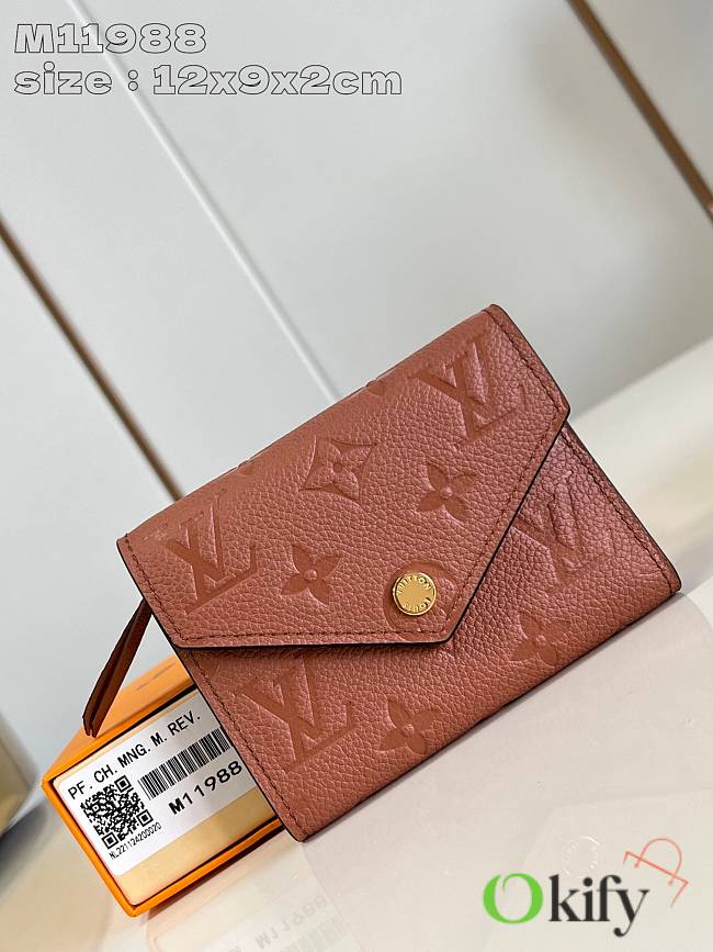 Okify Louis Vuitton Victorine Wallet 12x9x2 cm M11988  - 1