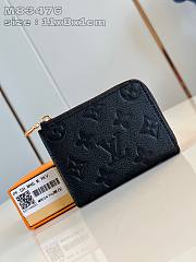 Okify Louis Vuitton Noa Small Black Wallet 11x8x1 cm M83476  - 1