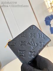 Okify Louis Vuitton Noa Small Black Wallet 11x8x1 cm M83476  - 2