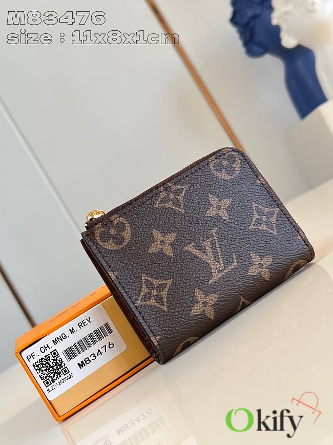 Okify Louis Vuitton Noa Small Wallet With Brown Inner Layer 11x8x1cm M83476  - 1