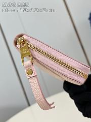 Okify Louis Vuitton Zippy Wallet in Light Pink 19x10x2cm M83225  - 2