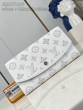 Okify Louis Vuitton Iris Wallet in White 19x12x2cm M11746