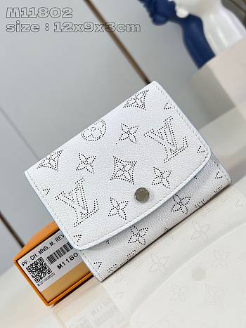 Okify Louis Vuitton Iris Compact Wallet in White 12x9x3cm M11802 