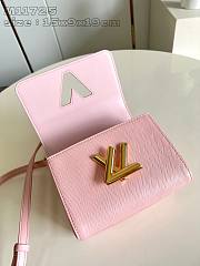 Okify Louis Vuitton Twist PM Epi Small Handbag in Pink 15 x 9 x 19 cm M11725  - 2