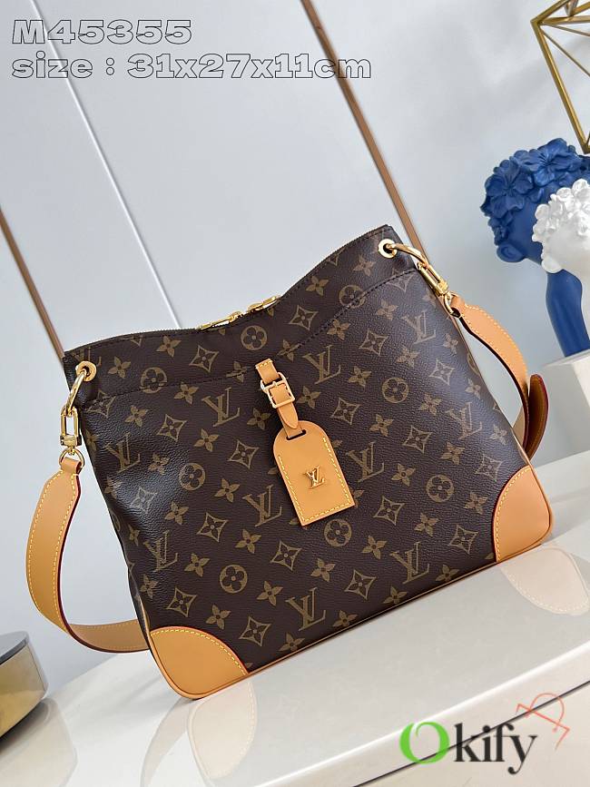 Okify Louis Vuitton Odéon PM-Brown Yellow 22 x 8 x 24 cm M45354  - 1