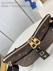 Okify Louis Vuitton Odéon PM Bag-Black 22 x 8 x 24 cm M45353  - 4