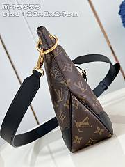 Okify Louis Vuitton Odéon PM Bag-Black 22 x 8 x 24 cm M45353  - 2