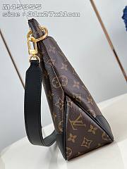 Okify Louis Vuitton Odéon MM Bag-Black 31x27x11cm M45355  - 4