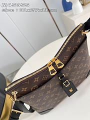 Okify Louis Vuitton Odéon MM Bag-Black 31x27x11cm M45355  - 2