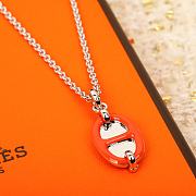 Okify Hermes Pig nose necklace  - 6